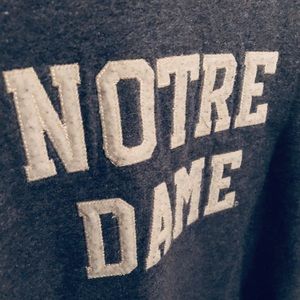 Vintage Notre Dame crew neck sweatshirt